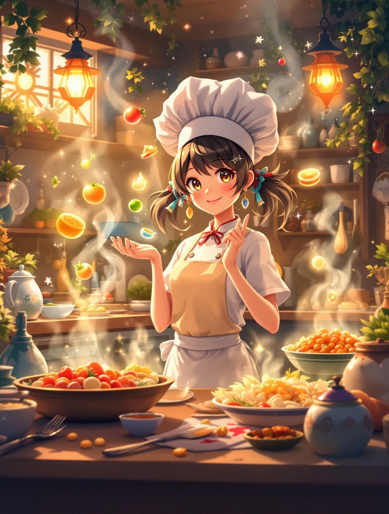 AI魔改 - 食神小当家 - 美食竞技