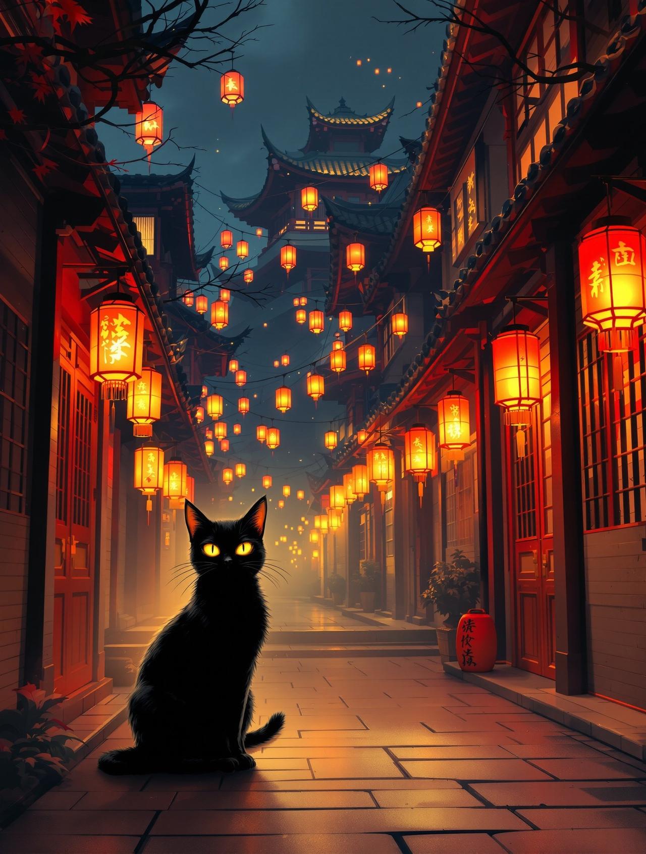 AI魔改 - 灵猫异闻录 - 悬疑推理